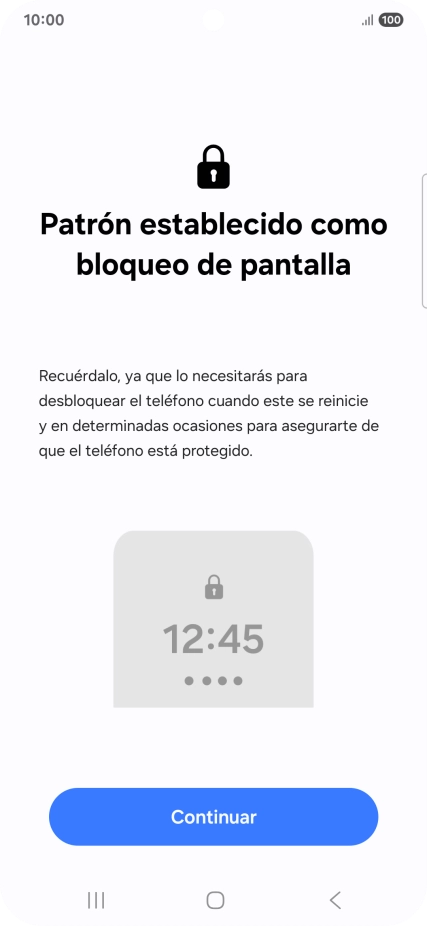 Pulsa Continuar. Pulsa Continuar.
