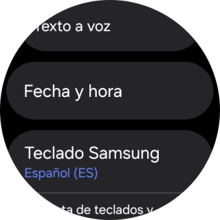 Pulsa Fecha y hora. Pulsa Fecha y hora.