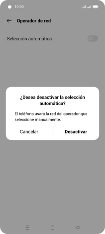 Pulsa Desactivar. Pulsa Desactivar.