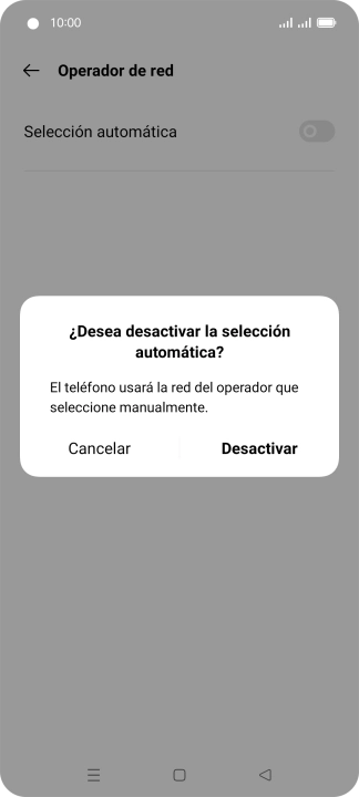 Pulsa Desactivar. Pulsa Desactivar.
