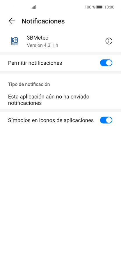 Pulsa el indicador junto a 