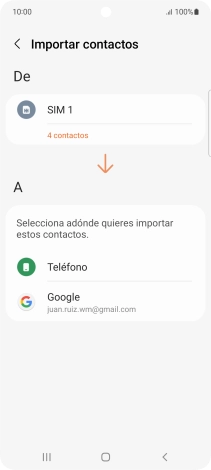 Pulsa Teléfono.