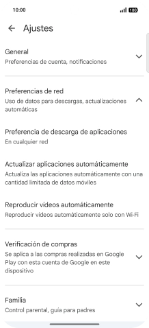 Pulsa Actualizar aplicaciones automáticamente. Pulsa Actualizar aplicaciones automáticamente.