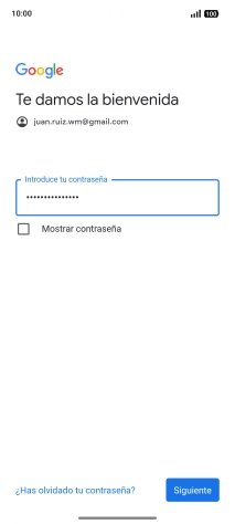 Pulsa Siguiente.
