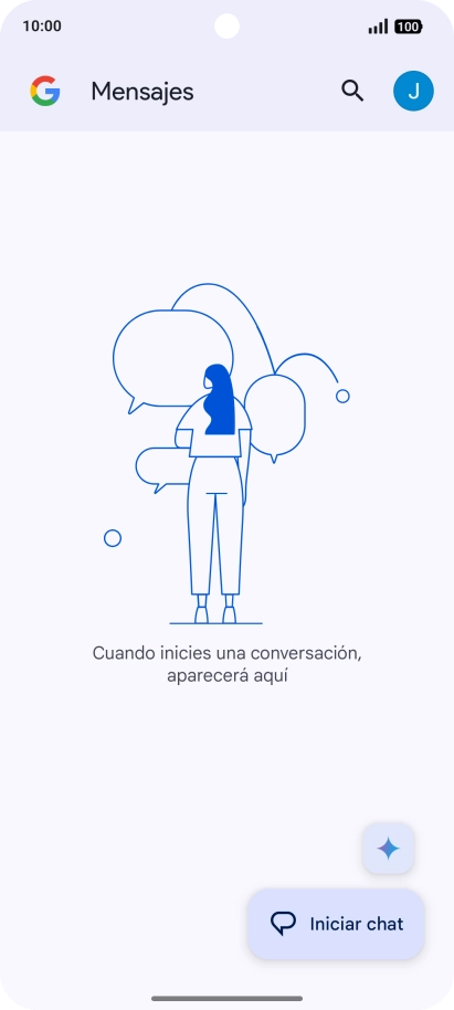 Pulsa el icono de perfil.
