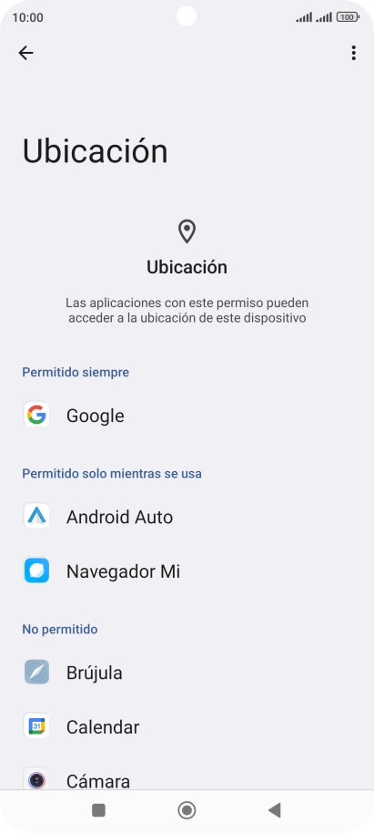 Pulsa la app deseada.
