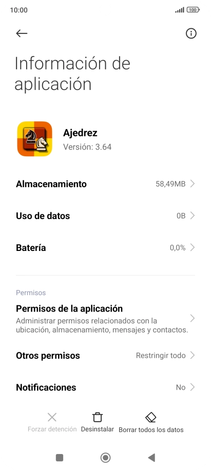 Pulsa la tecla de inicio para terminar y regresar a la pantalla de inicio. Pulsa la tecla de inicio para terminar y regresar a la pantalla de inicio.