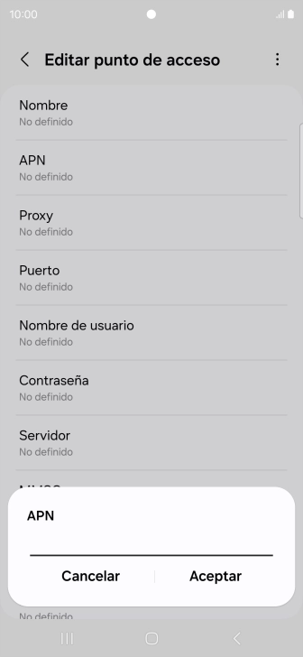 Introduce airtelwap.es y pulsa Aceptar. Introduce airtelwap.es y pulsa Aceptar.