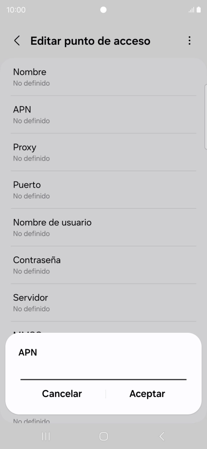 Introduce airtelwap.es y pulsa Aceptar. Introduce airtelwap.es y pulsa Aceptar.