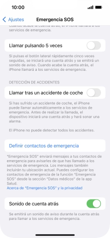 Pulsa el indicador junto a Pulsa el indicador junto a
