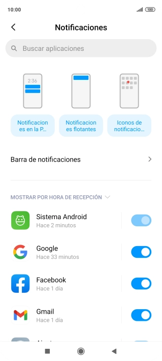 Pulsa la app deseada. Pulsa la app deseada.