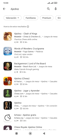 Pulsa la app deseada. Pulsa la app deseada.