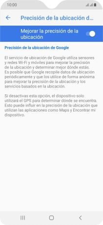 Si pulsas el indicador junto a Si pulsas el indicador junto a