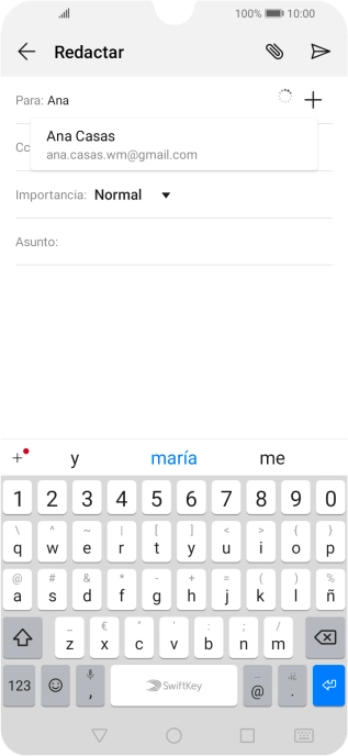 Pulsa el contacto deseado. Pulsa el contacto deseado.