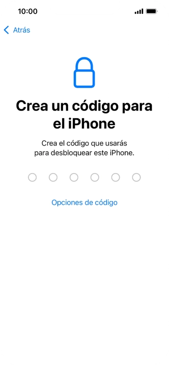 Pulsa Opciones de código. Pulsa Opciones de código.
