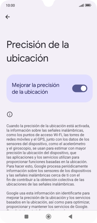 Si pulsas el indicador junto a Si pulsas el indicador junto a