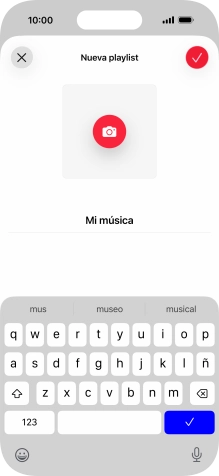 Pulsa el icono de aceptar. Pulsa el icono de aceptar.