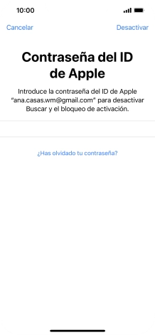Pulsa Desactivar. Pulsa Desactivar.