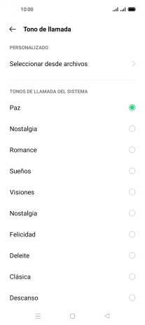 Pulsa Seleccionar desde archivos. Pulsa Seleccionar desde archivos.