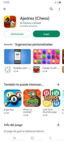 Pulsa la tecla de inicio para terminar y regresar a la pantalla de inicio. Pulsa la tecla de inicio para terminar y regresar a la pantalla de inicio.