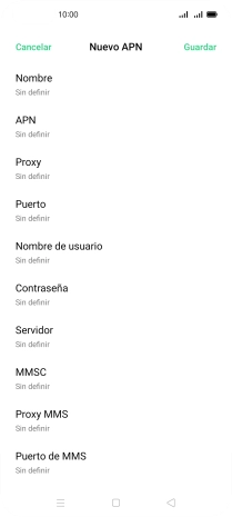 Pulsa Nombre. Pulsa Nombre.