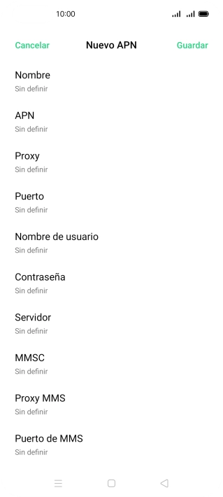 Pulsa Nombre. Pulsa Nombre.