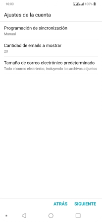 Pulsa Programación de sincronización. Pulsa Programación de sincronización.