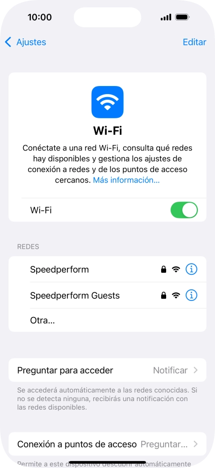 Pulsa la red wifi deseada e introduce la contraseña de esta red. Pulsa la red wifi deseada e introduce la contraseña de esta red.