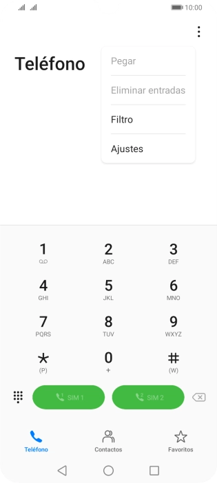Pulsa Ajustes.
