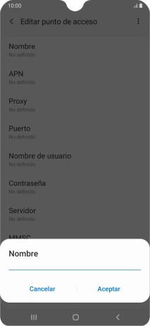 Introduce Vodafone Internet y pulsa Aceptar. Introduce Vodafone Internet y pulsa Aceptar.