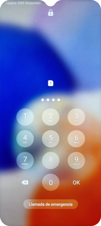 Si lo solicita el teléfono, introduce el código PIN y pulsa OK. Si lo solicita el teléfono, introduce el código PIN y pulsa OK.