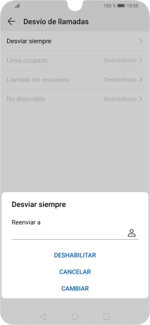 Pulsa DESHABILITAR.