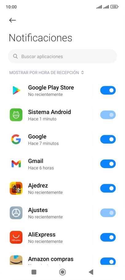 Pulsa la app deseada. Pulsa la app deseada.