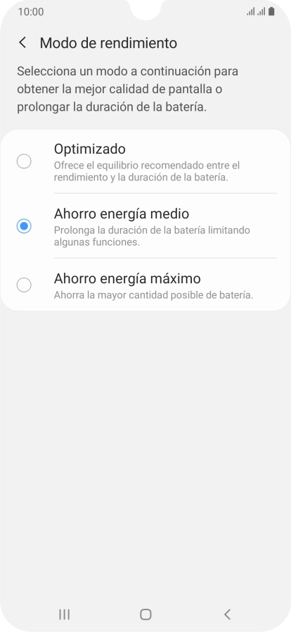 Pulsa la tecla de inicio para terminar y regresar a la pantalla de inicio. Pulsa la tecla de inicio para terminar y regresar a la pantalla de inicio.