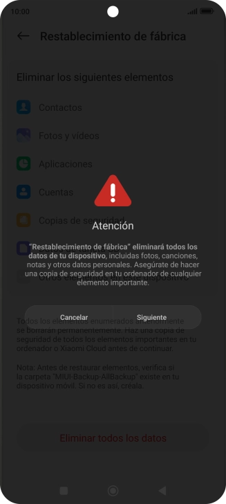 Pulsa Siguiente. Pulsa Siguiente.