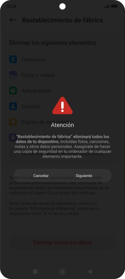 Pulsa Siguiente. Pulsa Siguiente.