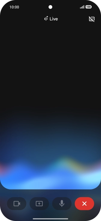 Talk to Gemini about the required topic.