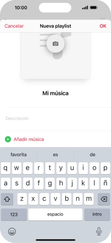 Pulsa Añadir música. Pulsa Añadir música.
