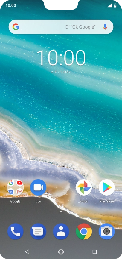 Cuando el icono de carga de batería aparece en la pantalla, el teléfono se está cargando. Cuando el icono de carga de batería aparece en la pantalla, el teléfono se está cargando.