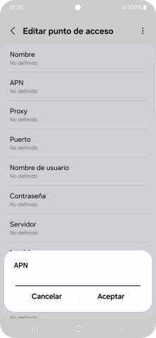 Introduce airtelwap.es y pulsa Aceptar. Introduce airtelwap.es y pulsa Aceptar.