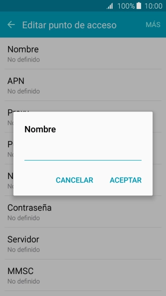 Introduce Vodafone Internet y pulsa ACEPTAR. Introduce Vodafone Internet y pulsa ACEPTAR.