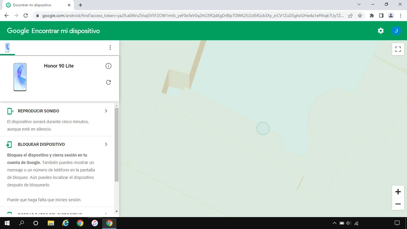 Haz clic en el dispositivo deseado.