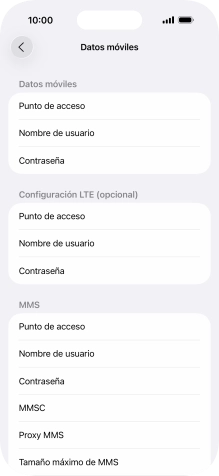 Pulsa Punto de acceso e introduce airtelwap.es. Pulsa Punto de acceso e introduce airtelwap.es.