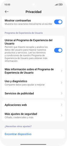 Pulsa Más ajustes de seguridad. Pulsa Más ajustes de seguridad.