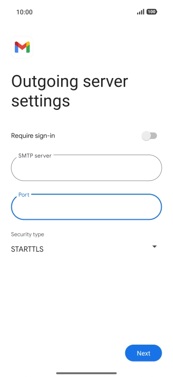 Press the drop down list below 