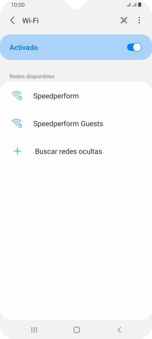 Pulsa el icono de menú. Pulsa el icono de menú.