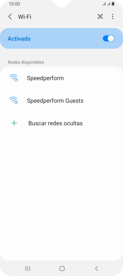 Pulsa el icono de menú. Pulsa el icono de menú.