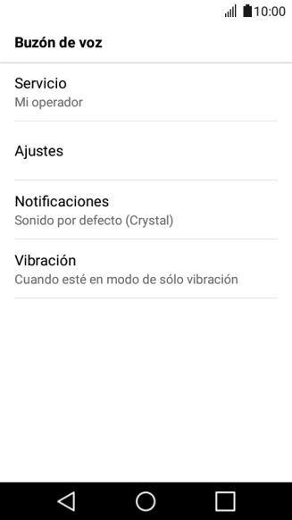 Pulsa Ajustes. Pulsa Ajustes.