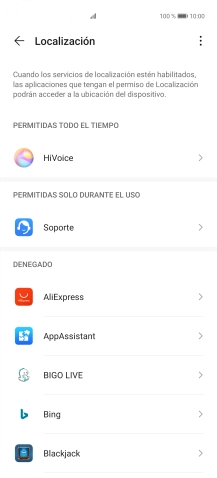 Pulsa la app deseada. Pulsa la app deseada.
