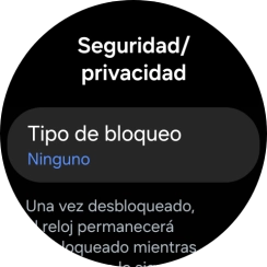 Pulsa Tipo de bloqueo. Pulsa Tipo de bloqueo.
